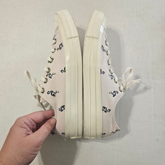 CONVERSE Chuck Taylor 70's Flamingo OX Sneaker Pink White Size W9.5/M7.5 - Picture 2 of 8